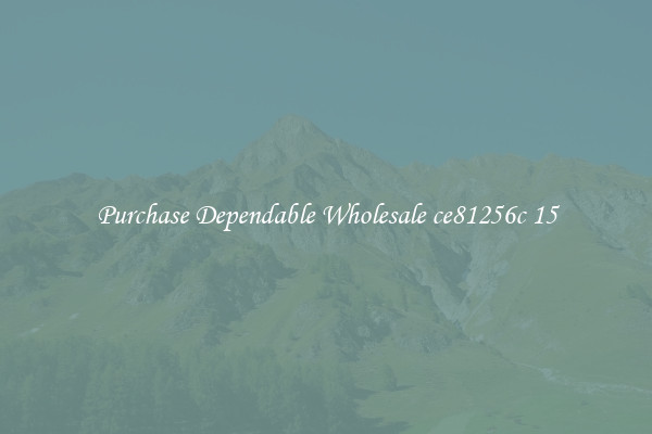 Purchase Dependable Wholesale ce81256c 15
