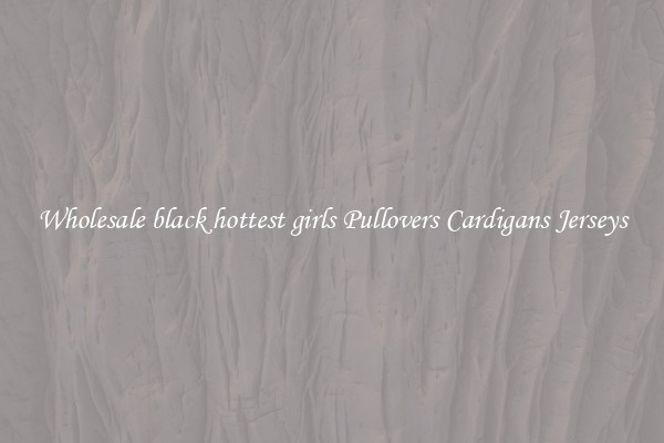 Wholesale black hottest girls Pullovers Cardigans Jerseys